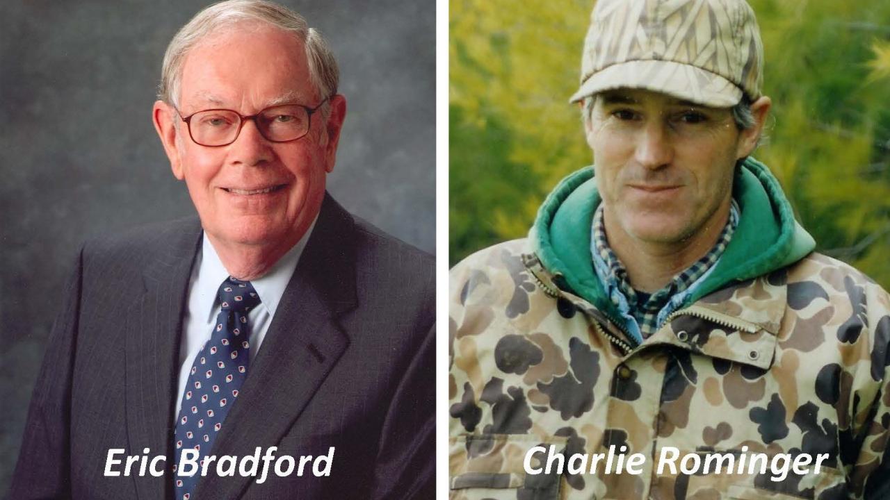 Eric Bradford and Charlie Rominger