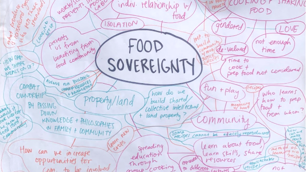 Notes from the Share of Food Sovereignty Ideas