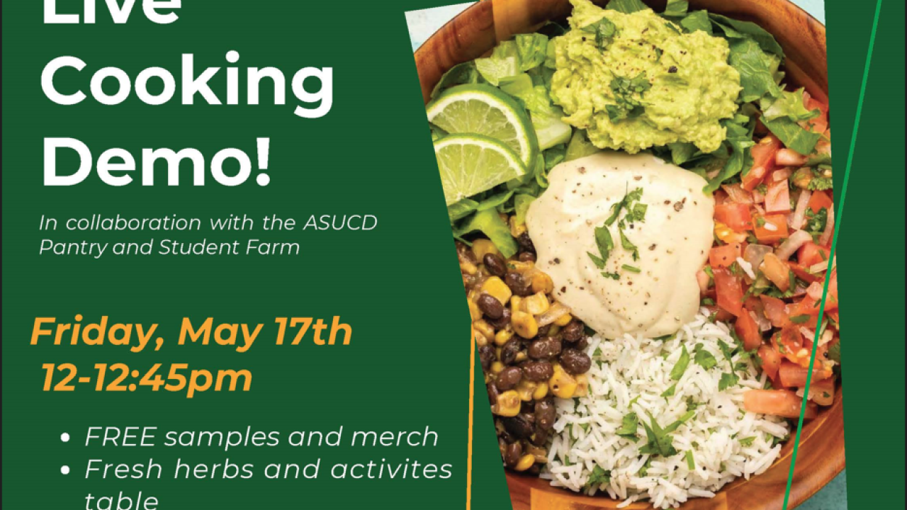 Live Cooking Demo with Teaching Kitchen