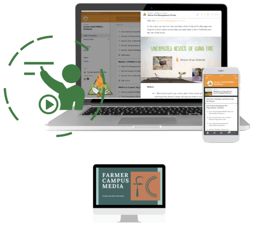 Online course image