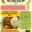 African Food Potluck and Okra Chile Cook-off Flyer